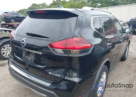 2018 Nissan Rogue Sv из США, поврежденный, VIN KNMAT2MV0JP612396